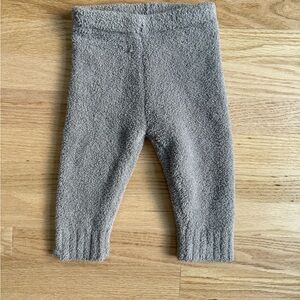 Barefoot Dreams CozyChic Gray Baby Leggings 6-12M